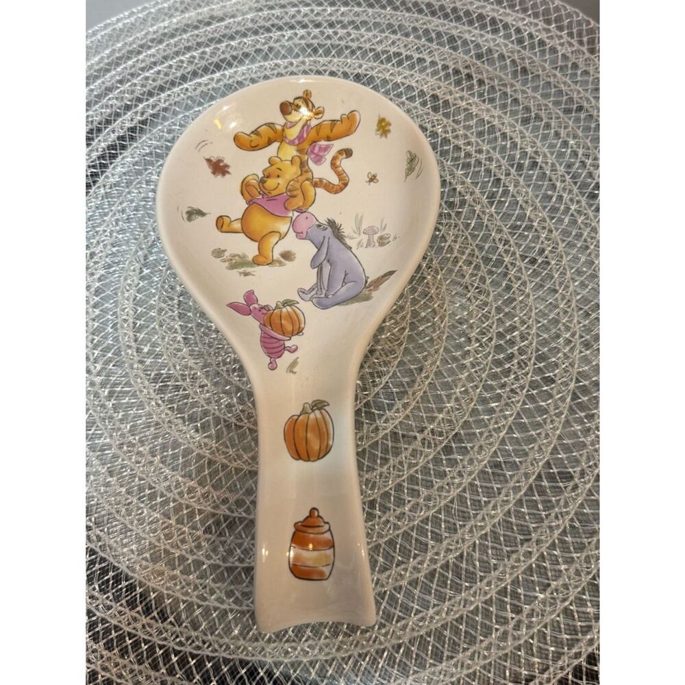 Disney Winnie The Pooh Pumpkin Spoon Rest NWT